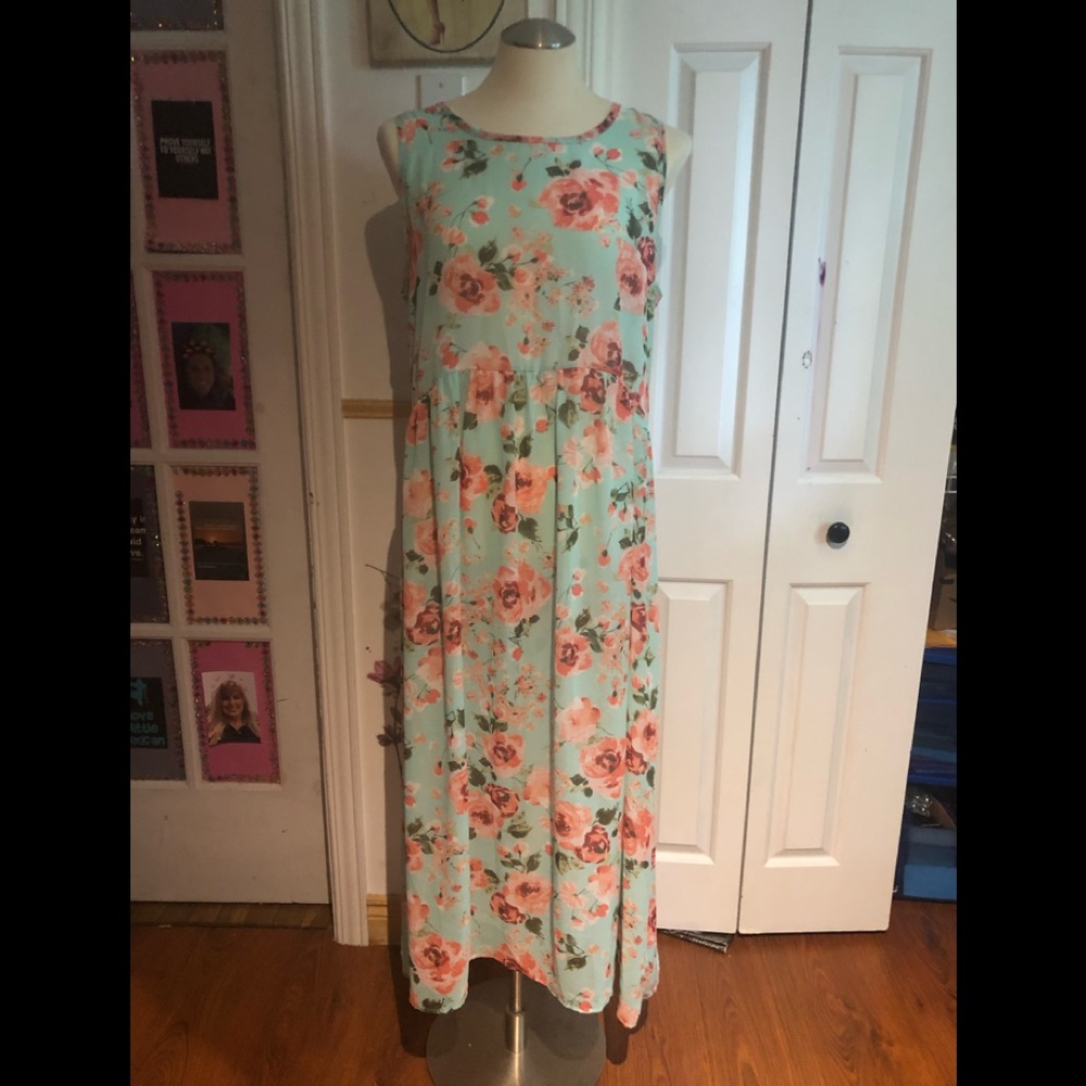 Paisley Sheer Dress